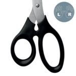 Forbici Leitz in acciaio inossidabile 18,5 cm - Impugnatura ergonomica - Colore nero - immagine 4