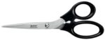 Forbici Leitz in acciaio inossidabile da 20 cm - Impugnatura ergonomica - Colore nero