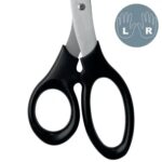 Forbici Leitz in acciaio inossidabile da 20 cm - Impugnatura ergonomica - Colore nero - immagine 4