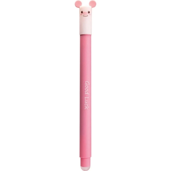 Eberhard Faber Animal Erase It! Penna cancellabile a inchiostro gel blu - Tratto 0