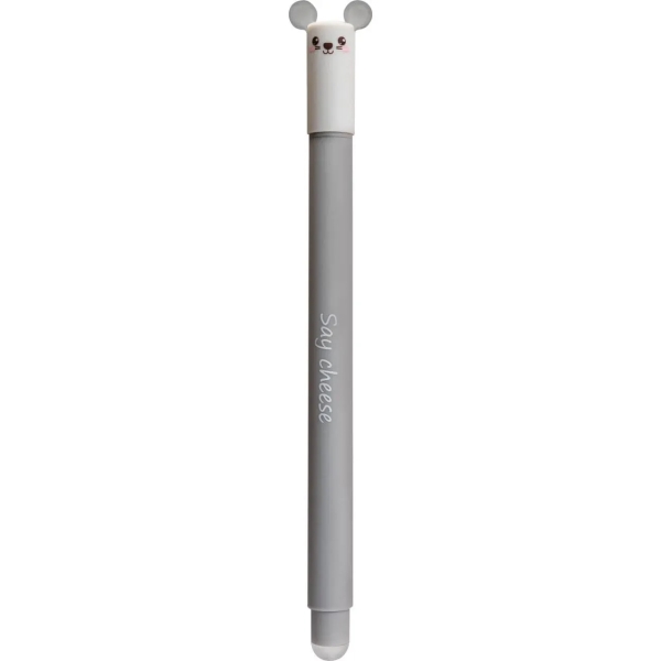 Eberhard Faber Animal Erase It! Penna cancellabile a inchiostro gel blu - Tratto 0