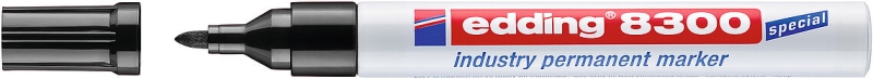 Edding 8300 Pennarello permanente industriale - Punta tonda 1