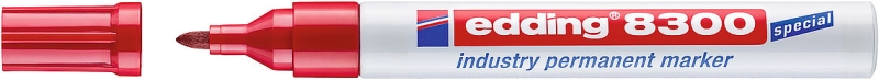 Edding 8300 Pennarello permanente industriale - Punta tonda 1