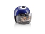 Dahle 250 Temperamatite elettrico - Per matite da Ø 8 mm - Ampio contenitore trasparente - Alimentazione a batterie AA - Colore: blu - immagine 3