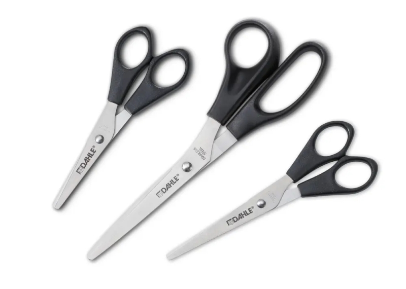 Dahle Home Confezione da 3 forbici in acciaio inossidabile da 13