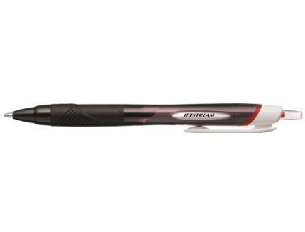 Uni-ball JetStream Sport SXN-150E Penna a sfera retrattile - Punta da 1 mm - Inchiostro pigmentato resistente all'acqua e alla luce - Asciugatura istantanea - Colore rosso