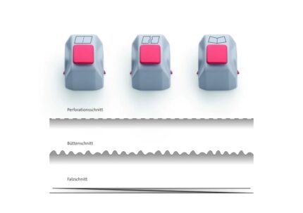 Dahle Confezione da 3 testine di taglio creative per taglierina Dahle 507 3ª generazione