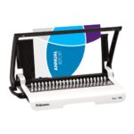 Fellowes Star+ 150 Rilegatrice manuale A4 per spirale in plastica - Perforazione fino a 15 fogli - Rilegatura fino a 150 fogli