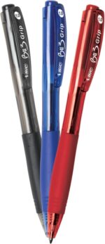 32 mm - Impugnatura in gomma - Scrittura più fluida - Colori assortiti