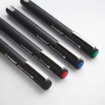 Stabilo Dr!ver Pennarello a punta media 0,8 mm - Inchiostro antimacchia, inodore e a base d'acqua - Realizzato con il 94% di bioplastica - Colore rosso - immagine 5