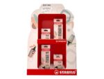Stabilo Boss Mini Naturevibes Espositore con 8 confezioni da 6 pennarelli fluorescenti + 8 confezioni da 3 pennarelli fluorescenti - Larghezza punta da 2 a 5 mm - Inchiostro a base d'acqua - Antisecante - Colori assortiti