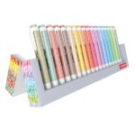 Stabilo Swing Cool Set da tavolo con 18 pennarelli fluorescenti - Corpo piatto - Punta smussata - Tratto tra 1 e 4 mm - Inchiostro a base d'acqua - Antisecante - Colori assortiti - immagine 2