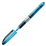 Stabilo Navigator Evidenziatore fluorescente - Zona di presa - Design sottile - Pratico clip da trasporto - Tratto tra 2 e 5 mm - Colore blu - immagine 2