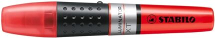 Stabilo Luminator Evidenziatore fluorescente - Maggiore riserva d'inchiostro - Zona di presa - Tratto tra 2 e 5 mm - Colore rosso