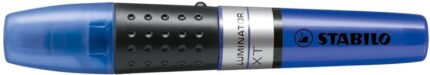 Stabilo Luminator Pennarello fluorescente - Maggiore riserva d'inchiostro - Zona di presa - Tratto tra 2 e 5 mm - Colore: blu