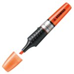 Stabilo Luminator Set da scrivania con 4 pennarelli fluorescenti - Maggiore riserva di inchiostro - Zona di presa - Tratto tra 2 e 5 mm - Colori: verde, giallo, blu e arancione - immagine 4