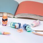 Milan Extension The Fun Espositore da 16 temperamatite Extension con gomma da cancellare - Temperamatite con serbatoio e lama di sicurezza - Colori assortiti - immagine 4