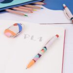 Milan The Fun Espositore da 20 Portamine Eraser&Pencil PL1 0,9 mm 2B - Gomma extra-lunga con meccanismo rotante - immagine 4