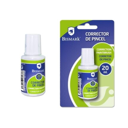 Bismark Liquido Correttivo 20 ml - Asciugatura rapida - Applicatore a pennello