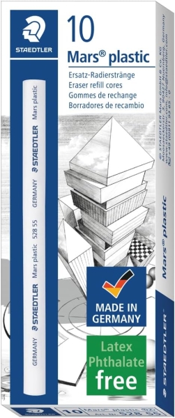 Staedtler Mars Plastic Gomma di ricambio per portagomma 528 50