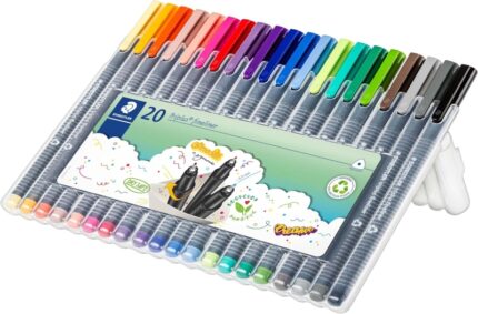 3 mm - Inchiostro a base d'acqua - 97% di plastica riciclata - Colori assortiti
