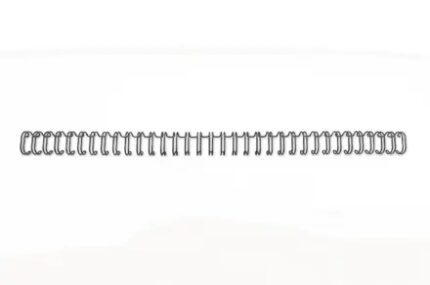 GBC Wirebind Confezione da 100 spirali per rilegatura a spirale 11 mm A4 - Per 34 fori - Fino a 100 fogli - Professionale