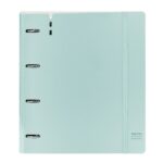 Safta Raccoglitore a 4 anelli - PP Foam - Anelli da 35 mm - Include 100 fogli A4 - 27x32x4 cm - Colore azzurro