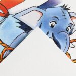 Canson Kids Bloc da pittura A3 20 fogli 200 g/m² - Grana leggera - Certificato FSC - Colore bianco - immagine 2