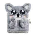 Miquel Rius Back2Fun Espositore con 9 diari segreti peluche animali - 3 per ogni modello Orso, Koala e Gatto - Chiusura con chiave - immagine 4