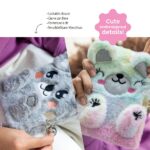 Miquel Rius Back2Fun Espositore con 9 diari segreti peluche animali - 3 per ogni modello Orso, Koala e Gatto - Chiusura con chiave - immagine 5