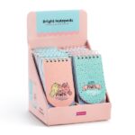 Miquel Rius Back2Fun Espositore con 12 quaderni a spirale Wire-O - 80 fogli di carta liscia da 80 g/m² - Copertine con dettagli iridescenti
