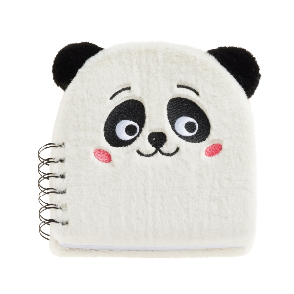 Miquel Rius Back2Fun Quaderno di peluche Panda - 160 fogli lisci di carta 80 g/m2 - Risguardi stampati e prima pagina con frontespizio Miquel Rius Back2Fun Quaderno di peluche Panda - 160 fogli lisci di carta 80 g/m2 - Risguardi stampati e prima pagina con frontespizio