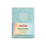 Miquel Rius Back2Fun Quaderno rilegato con copertina blu glitterata e patch in silicone - 96 fogli lisci di carta 100 g/m2 - immagine 5