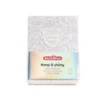 Miquel Rius Back2Fun Quaderno rilegato con copertina glitterata bianca e patch in silicone - 96 fogli a righe in carta da 100 g/m2 - immagine 5