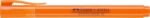 Faber-Castell Textliner 38 Pennarello fluorescente - Corpo sottile - Punta smussata - Tratto spesso e sottile - Inchiostro a base d'acqua - Colore arancione - immagine 3