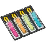Post-It Index Dispenser con 100 segnalibri riposizionabili - Forma rettangolare - Colori assortiti - immagine 2