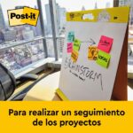 Post-It Super Sticky Blocco da 20 fogli per riunioni - Forma rettangolare - 584x508 mm - Colore bianco - immagine 2
