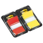 Post-It Index Confezione da 2 dispenser con 100 segnalibri riposizionabili - Forma rettangolare - Colori assortiti - immagine 2