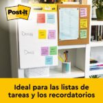 Post-It Super Sticky Blocco da 180 fogli per riunioni - Forma rettangolare - 635x762 mm - Colore bianco - immagine 3