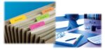 Dispenser Post-It Index con 66 segnalibri riposizionabili - Forma rettangolare - Colori assortiti - immagine 3