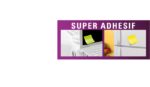 Post-It Super Sticky Confezione da 4 blocchi da 45 foglietti adesivi riposizionabili - Forma rettangolare - 152x203 mm - Colori assortiti - immagine 3