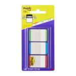 Dispenser Post-It Index con 66 segnalibri riposizionabili - Forma rettangolare - Colori assortiti - immagine 5