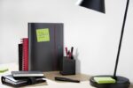 Post-It Super Sticky Blocs da 90 foglietti adesivi riposizionabili - 76x76 mm - 100% PEFC - Colore verde - immagine 3