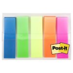 Post-It Index Dispenser con 100 segnalibri riposizionabili - Forma rettangolare - Colori assortiti - immagine 3