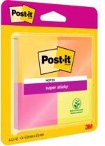 Post-It Super Sticky Confezione da 4 blocchi da 45 foglietti adesivi riposizionabili - 47