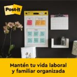 Post-It Super Sticky Blocco da 20 fogli per riunioni - Forma rettangolare - 508x584,2 mm - Colore bianco - immagine 5