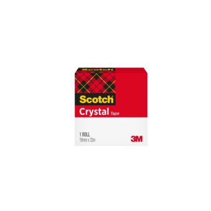 Nastro adesivo Scotch Crystal 19 mm x 33 m - Super trasparente
