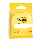Confezione da 3 blocchi di 225 foglietti adesivi riposizionabili Post-It® - Forma a fumetto - 70x70 mm - Colori assortiti