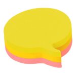 Confezione da 3 blocchi di 225 foglietti adesivi riposizionabili Post-It® - Forma a fumetto - 70x70 mm - Colori assortiti - immagine 2