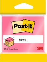 Post-It Cubo da 325 foglietti adesivi riposizionabili - Forma quadrata - 76x76 mm - Colori assortiti - immagine 2